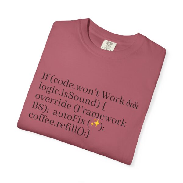 Playful Programmer T-Shirt, Coding Humor Tee, Unisex Graphic Shirt, Gift for Developers, Tech Lover Apparel