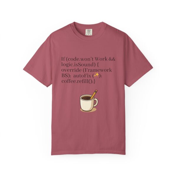 Playful Programmer T-Shirt, Coding Humor Tee, Unisex Graphic Shirt, Gift for Developers, Tech Lover Apparel