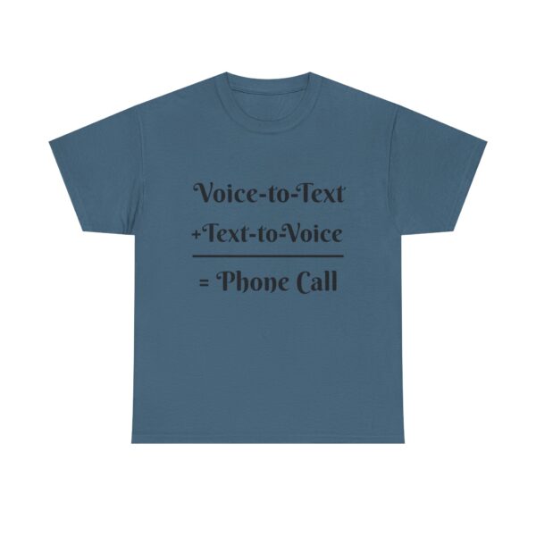 Voice-to-Text Unisex Tee, Humor Shirt, Communication Gift, Casual Wear, Tech Lover Tee