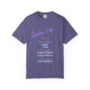 Unisex Cafe Menu T-Shirt for Foodies & Programmers - Trendy Garment-Dyed Tee