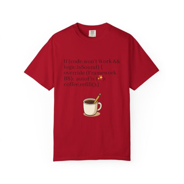 Playful Programmer T-Shirt, Coding Humor Tee, Unisex Graphic Shirt, Gift for Developers, Tech Lover Apparel