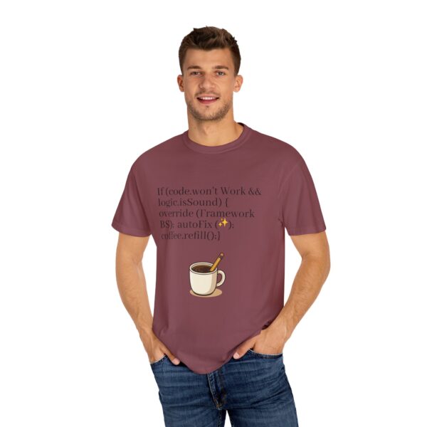 Playful Programmer T-Shirt, Coding Humor Tee, Unisex Graphic Shirt, Gift for Developers, Tech Lover Apparel