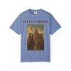 Mystical Unisex Garment-Dyed T-shirt - 'Syntax Unknown' Design for Creative Souls