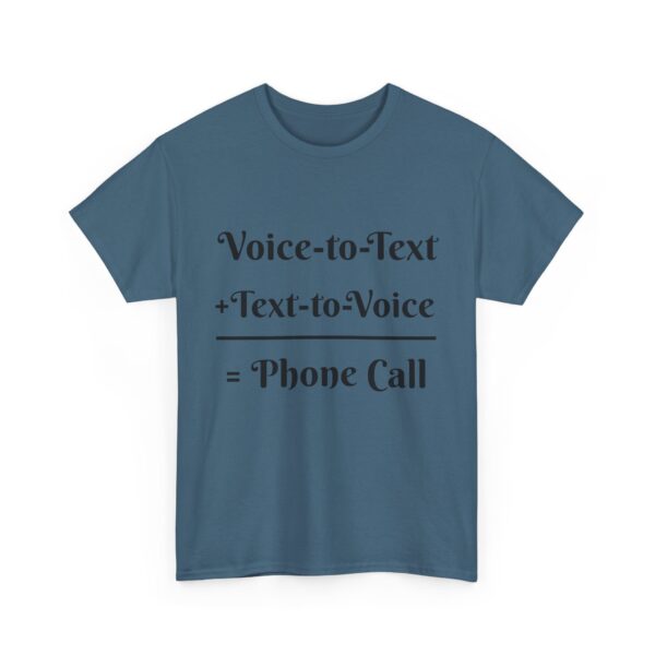 Voice-to-Text Unisex Tee, Humor Shirt, Communication Gift, Casual Wear, Tech Lover Tee