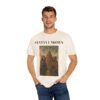 Mystical Unisex Garment-Dyed T-shirt - 'Syntax Unknown' Design for Creative Souls