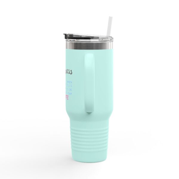 Progress Insulated Travel Mug - 40oz Funny Gift for Tech Lovers & Wives