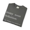Funny Definition T-Shirt - AI Irony Teaching Tee