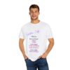 Unisex Cafe Menu T-Shirt for Foodies & Programmers - Trendy Garment-Dyed Tee