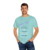 Unisex Cafe Menu T-Shirt for Foodies & Programmers - Trendy Garment-Dyed Tee