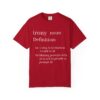 Funny Definition T-Shirt - AI Irony Teaching Tee