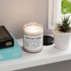Infinite Loop Scented Soy Candle - Relaxing Aromatherapy for Programmers & Tech Lovers