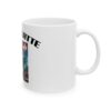 Binary Latte Ceramic Mug - Fun Robot Design for Coffee Lovers