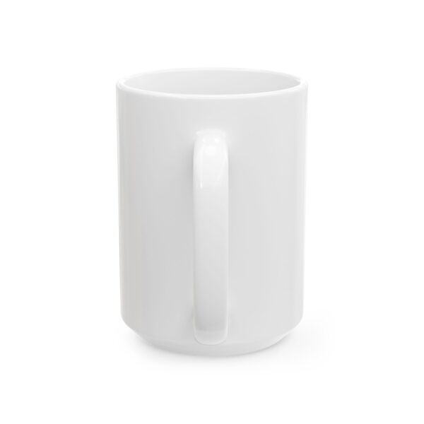 Binary Latte Ceramic Mug - Fun Robot Design for Coffee Lovers