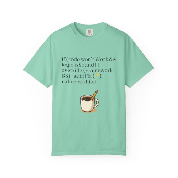 Playful Programmer T-Shirt, Coding Humor Tee, Unisex Graphic Shirt, Gift for Developers, Tech Lover Apparel