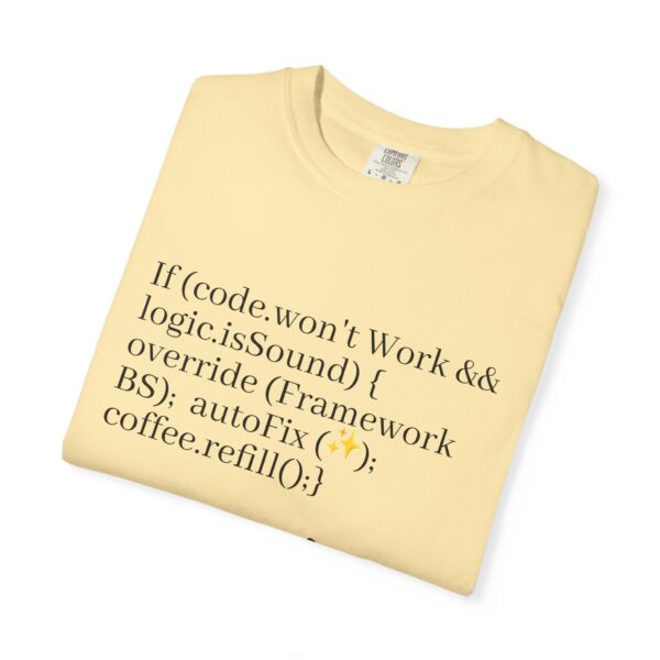Playful Programmer T-Shirt, Coding Humor Tee, Unisex Graphic Shirt, Gift for Developers, Tech Lover Apparel