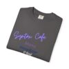 Unisex Cafe Menu T-Shirt for Foodies & Programmers - Trendy Garment-Dyed Tee
