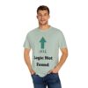 404 Logic Not Found Unisex Garment-Dyed T-Shirt