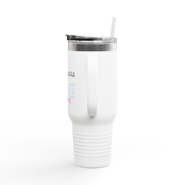 Progress Insulated Travel Mug - 40oz Funny Gift for Tech Lovers & Wives