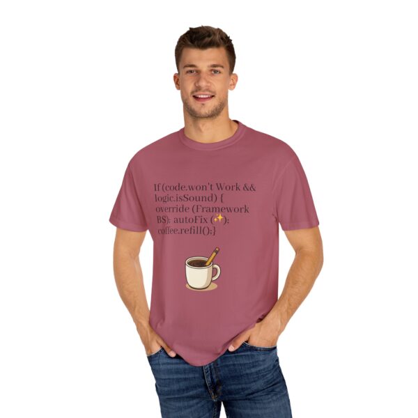 Playful Programmer T-Shirt, Coding Humor Tee, Unisex Graphic Shirt, Gift for Developers, Tech Lover Apparel