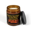Humorous Scented Soy Candle - "Light Stuff On FIRE!" - Perfect for Gifting and Home Decor