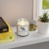 Bug FIX Scented Candle - Coconut Apricot Wax (4oz, 9oz) - Perfect for Programmers & Tech Lovers