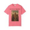 Mystical Unisex Garment-Dyed T-shirt - 'Syntax Unknown' Design for Creative Souls