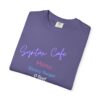 Unisex Cafe Menu T-Shirt for Foodies & Programmers - Trendy Garment-Dyed Tee