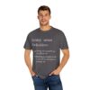 Funny Definition T-Shirt - AI Irony Teaching Tee