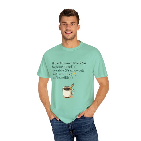 Playful Programmer T-Shirt, Coding Humor Tee, Unisex Graphic Shirt, Gift for Developers, Tech Lover Apparel