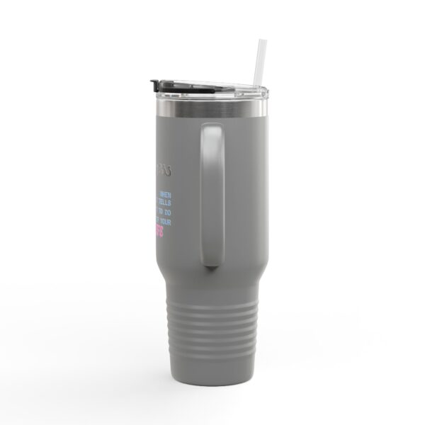 Progress Insulated Travel Mug - 40oz Funny Gift for Tech Lovers & Wives