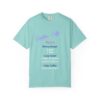 Unisex Cafe Menu T-Shirt for Foodies & Programmers - Trendy Garment-Dyed Tee