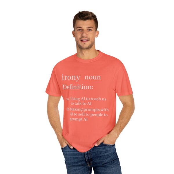 Funny Definition T-Shirt - AI Irony Teaching Tee