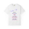 Unisex Cafe Menu T-Shirt for Foodies & Programmers - Trendy Garment-Dyed Tee