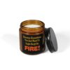 Humorous Scented Soy Candle - "Light Stuff On FIRE!" - Perfect for Gifting and Home Decor