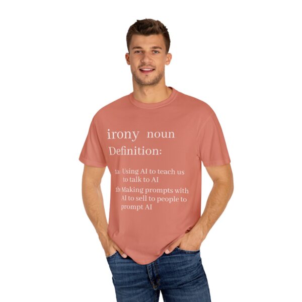 Funny Definition T-Shirt - AI Irony Teaching Tee