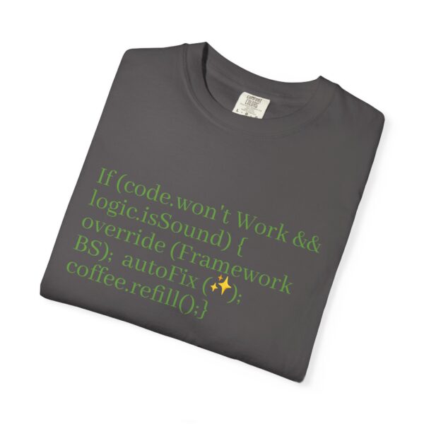 Playful Programmer T-Shirt, Coding Humor Tee, Unisex Graphic Shirt, Gift for Developers, Tech Lover Apparel