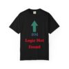 404 Logic Not Found Unisex Garment-Dyed T-Shirt