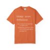 Funny Definition T-Shirt - AI Irony Teaching Tee