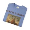 Mystical Unisex Garment-Dyed T-shirt - 'Syntax Unknown' Design for Creative Souls