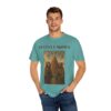 Mystical Unisex Garment-Dyed T-shirt - 'Syntax Unknown' Design for Creative Souls