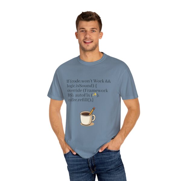 Playful Programmer T-Shirt, Coding Humor Tee, Unisex Graphic Shirt, Gift for Developers, Tech Lover Apparel