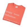 Funny Definition T-Shirt - AI Irony Teaching Tee