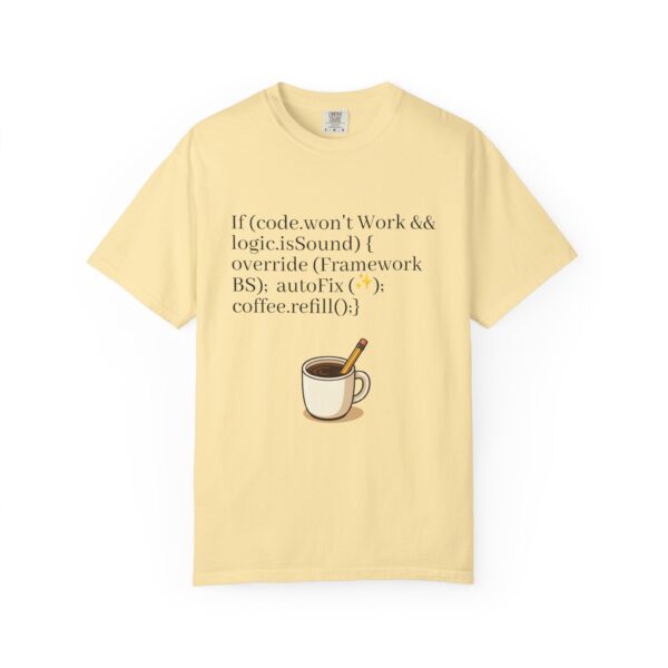 Playful Programmer T-Shirt, Coding Humor Tee, Unisex Graphic Shirt, Gift for Developers, Tech Lover Apparel