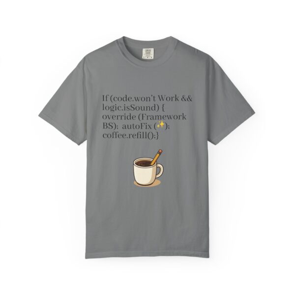 Playful Programmer T-Shirt, Coding Humor Tee, Unisex Graphic Shirt, Gift for Developers, Tech Lover Apparel