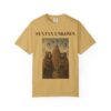 Mystical Unisex Garment-Dyed T-shirt - 'Syntax Unknown' Design for Creative Souls