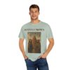 Mystical Unisex Garment-Dyed T-shirt - 'Syntax Unknown' Design for Creative Souls