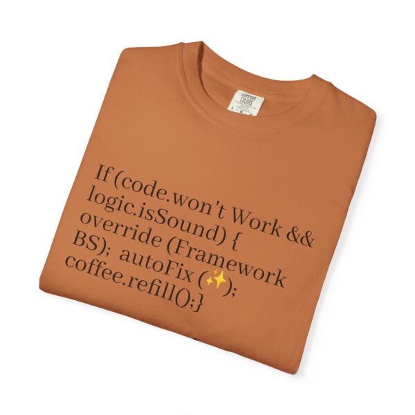 Playful Programmer T-Shirt, Coding Humor Tee, Unisex Graphic Shirt, Gift for Developers, Tech Lover Apparel