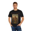 Mystical Unisex Garment-Dyed T-shirt - 'Syntax Unknown' Design for Creative Souls