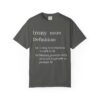 Funny Definition T-Shirt - AI Irony Teaching Tee