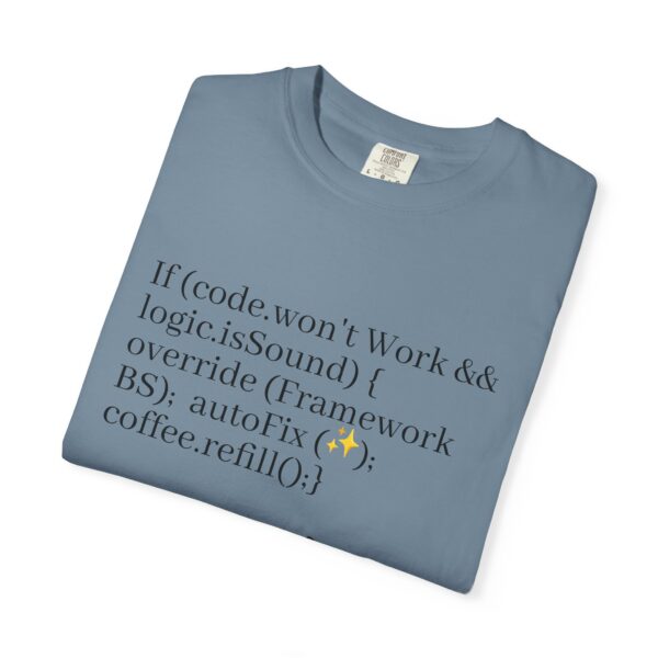 Playful Programmer T-Shirt, Coding Humor Tee, Unisex Graphic Shirt, Gift for Developers, Tech Lover Apparel